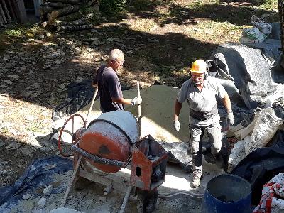 L'équipe et les chantiers