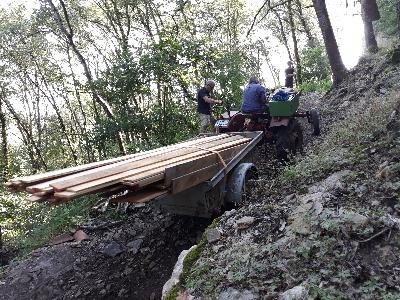 L'équipe et les chantiers
