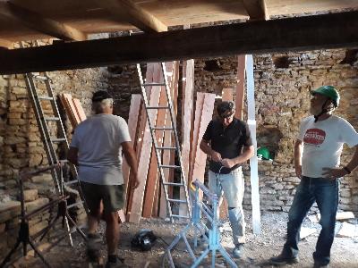 L'équipe et les chantiers