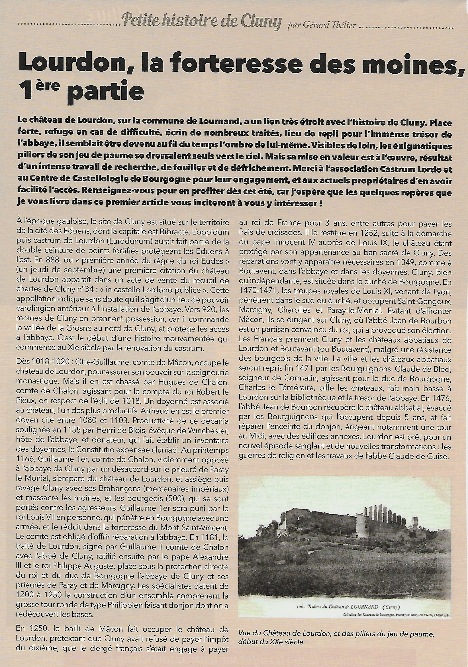 Bulletin Municipal de Cluny, mars 2019